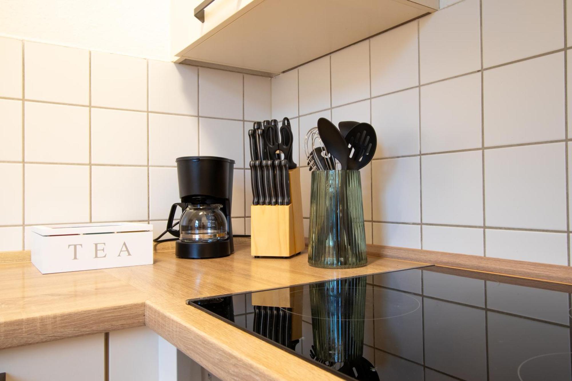 Stadtnatur Apartment Am Kuechwald - Mit Balkon, Streaming-Tv, Badewanne, Arbeitsplatz Chemnitz Eksteriør billede